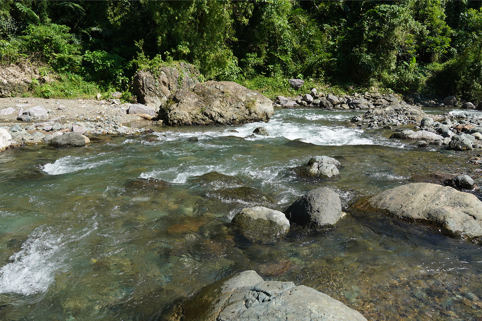 A Mount Mantalingahan Protected Landscape stream