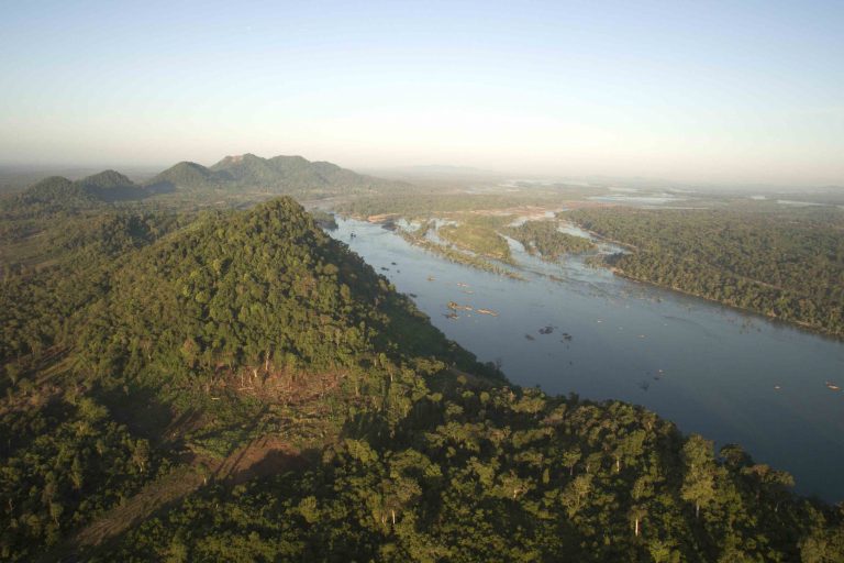 Mekong River landscape. Image by WWF-Cambodia.
