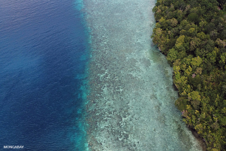 Maratua Island in the Derawan Archipelago off East Kalimantan. Photo by Rhett A. Butler.