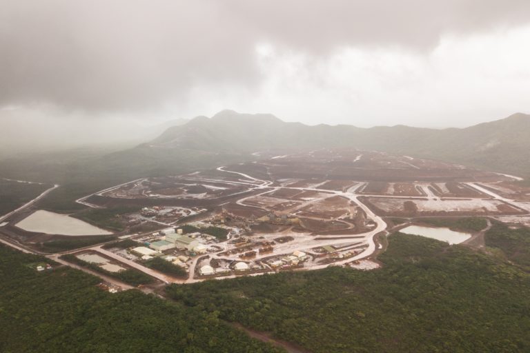 The Goro Mine in southern New Caledonia. Image courtesy of Lachie Carracher.